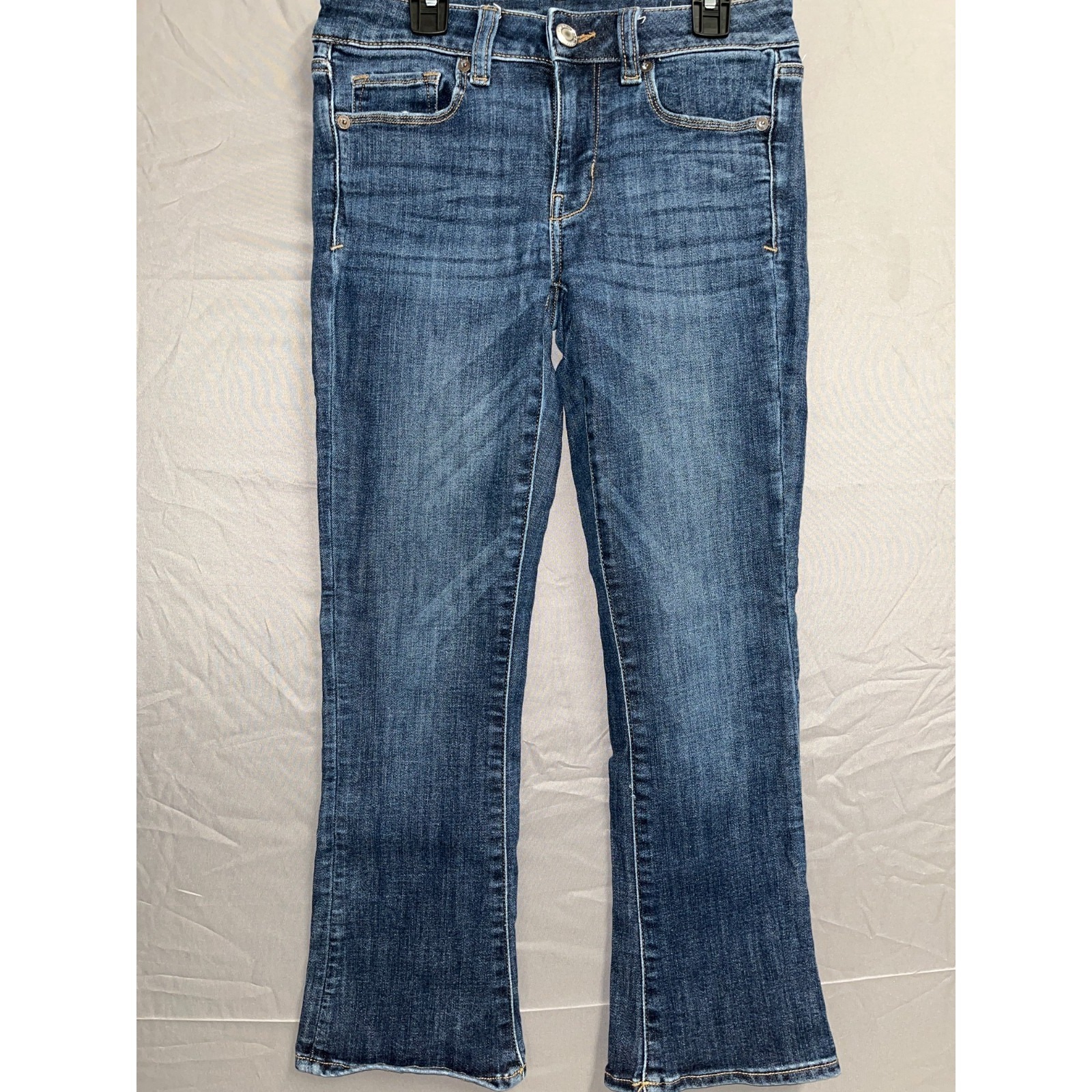 American Eagle Outfitters Kick Skinny Jeans Womens 4 Blue Denim Slim Medium Wash